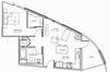 Aliso Los Angeles, CA A01 Floor Plan 656 SF