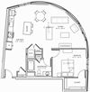 Aliso Los Angeles, CA A13 Floor Plan 978 SF