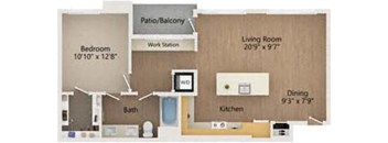 The Avalyn Chula Vista, CA A5 1x1 780 SF