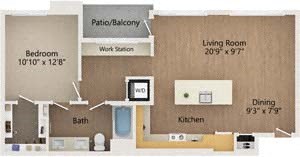 The Avalyn Chula Vista, CA A5 1x1 780 SF