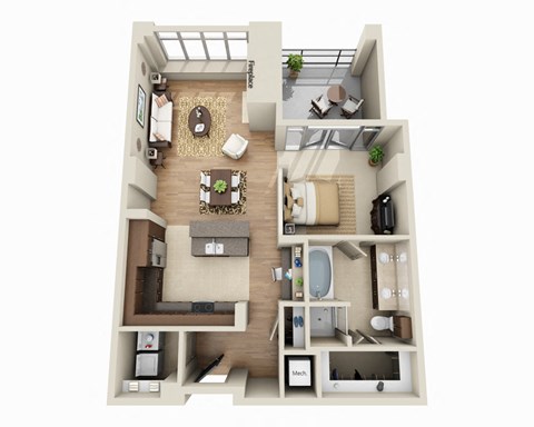 Acoma Denver CO P3 998 SQFT