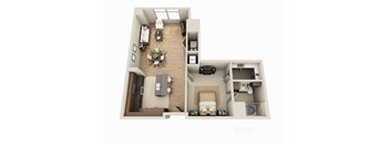 Acoma Denver CO T2 886 SQFT