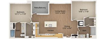 The Avalyn Chula Vista, CA B2 2x2 1048 SF