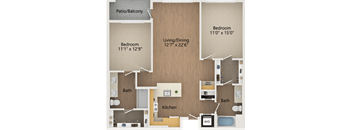 The Avalyn Chula Vista, CA B5 2x2 1086 SF