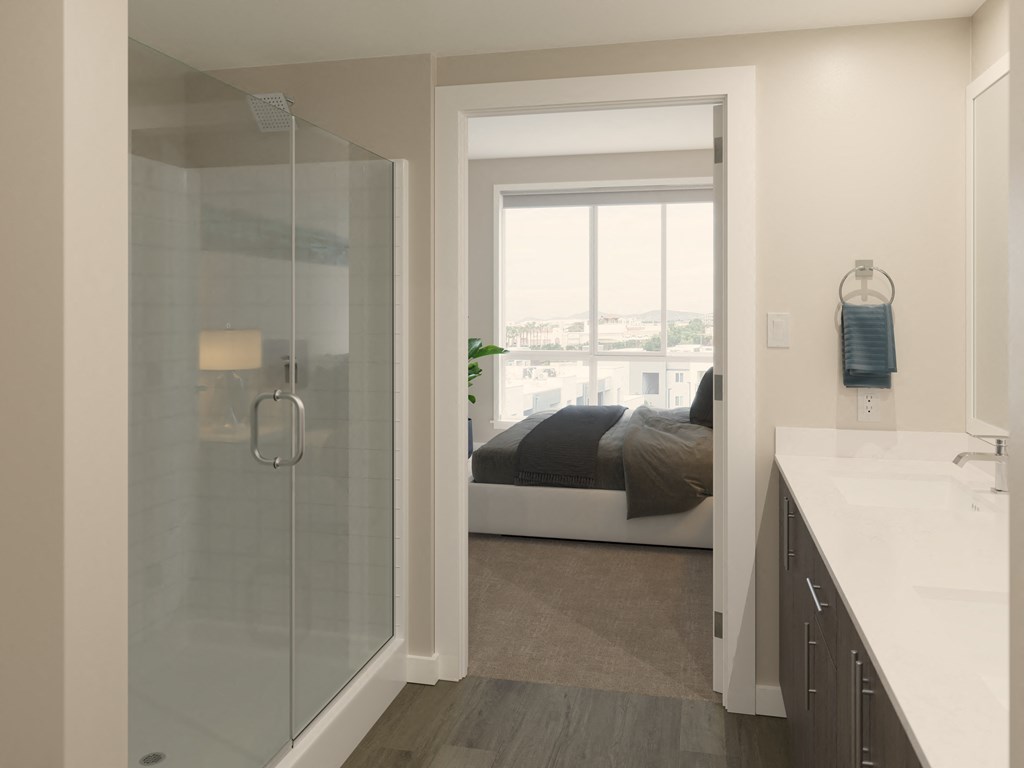 The Avalyn Chula Vista, CA Residence Bathroom/Bedroom