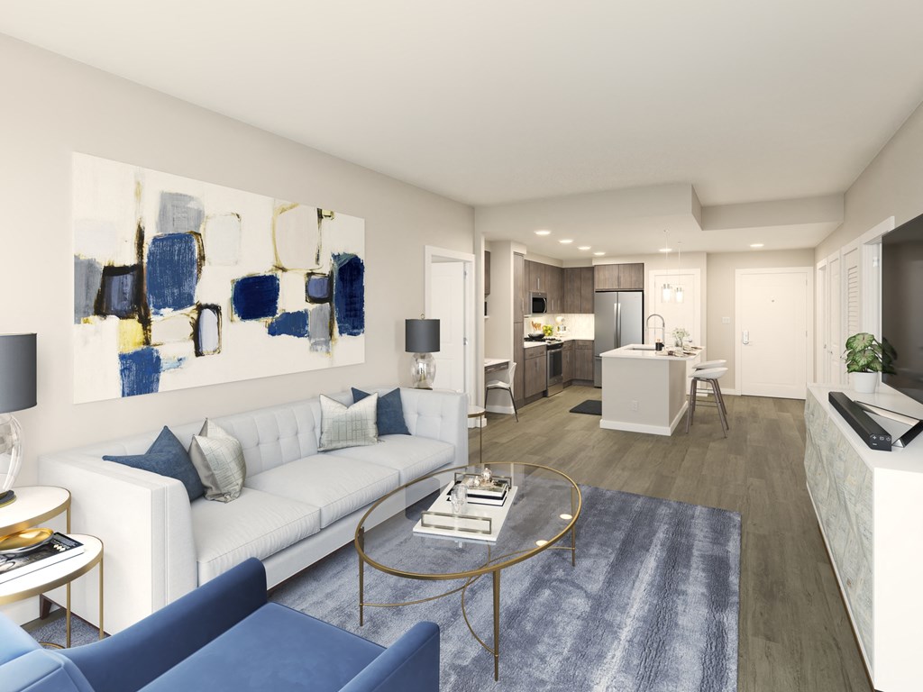 The Avalyn Chula Vista, CA Residence Living Room/Kitchen