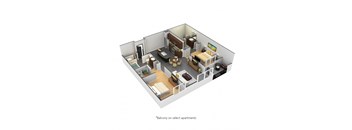 7950 West Sunset Beverly Floor Plan