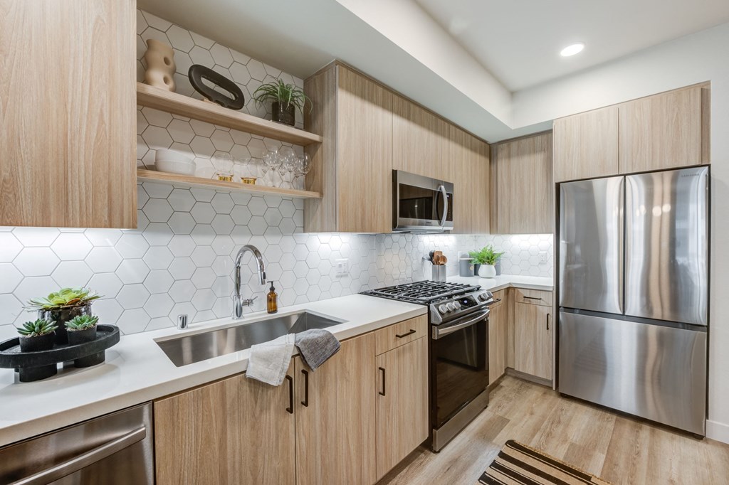 Kitchen at Bloom Santa Ana, CA