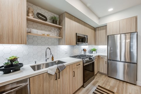 Kitchen at Bloom Santa Ana, CA