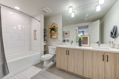 Bathroom at Bloom Santa Ana, CA