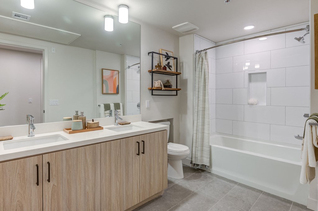 Bathroom at Bloom Santa Ana, CA