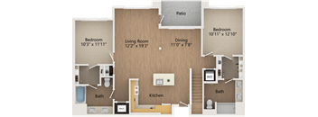 The Avalyn Chula Vista, CA C1-M 3x3 1503 SF