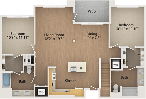 The Avalyn Chula Vista, CA C1-M 3x3 1503 SF