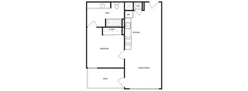 4801 Shattuck Apartments Oakland CA B3 floor plan