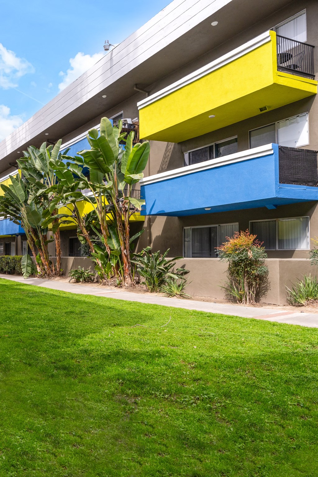 the building in which the apartment is located