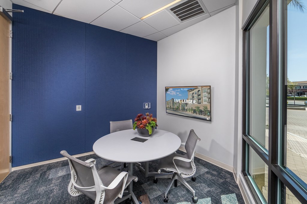 Coworking Space with Digital Display