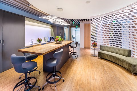 Coworking Space with TV