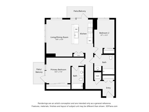 A black and white diagram of a house layout.