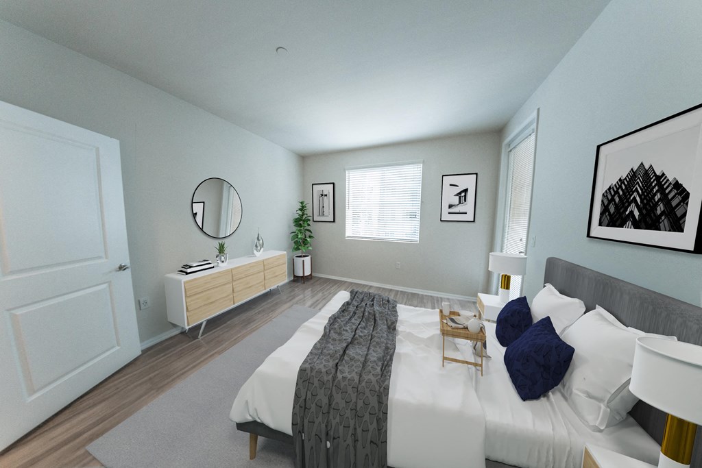 Main Street Village Irvine, CA El Dorado Model Bedroom