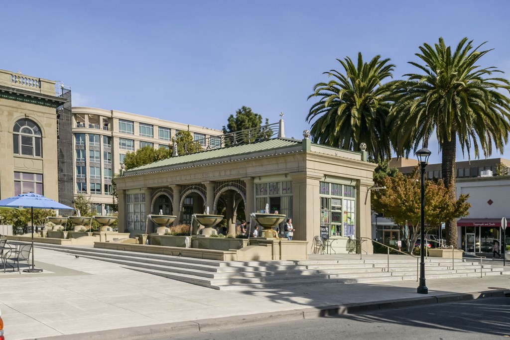 the opera house in the city