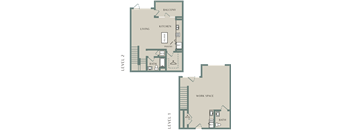 Essence Woodland Hills, CA Live Work 3 1x1 1520 SF