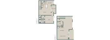 Essence Woodland Hills, CA Live Work 4 1x1 1825 SF