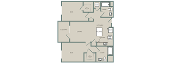 Essence Woodland Hills, CA C 2x2 1115 SF