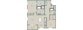 Essence Woodland Hills, CA C5 2x2 1356 SF