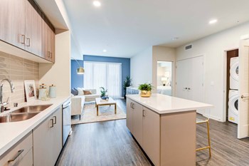 Essence One Bedroom Model Kitchen/Living Room - Photo Gallery 2
