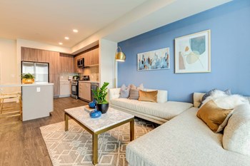 Essence One Bedroom Model Kitchen/Living Room - Photo Gallery 4