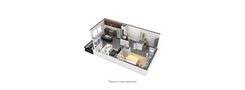 7950 West Sunset Los Angeles, CA Fairfax Studio 604 SF