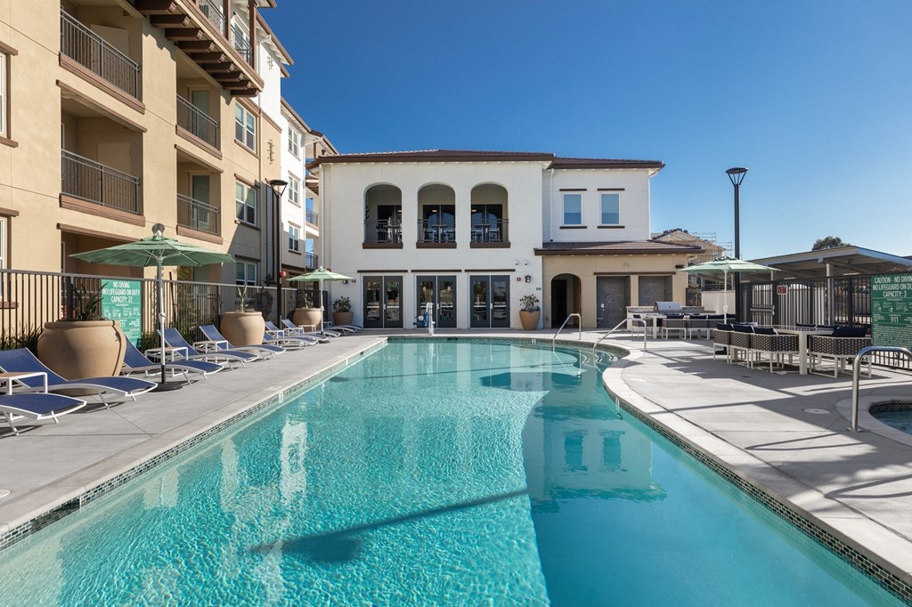 Palmia aged 55+ Luxury Apartments Fremont CA Pool 3
