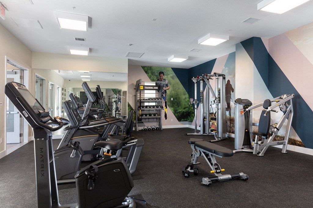 Palmia aged 55+ Luxury Apartments Fremont CA Fitness center