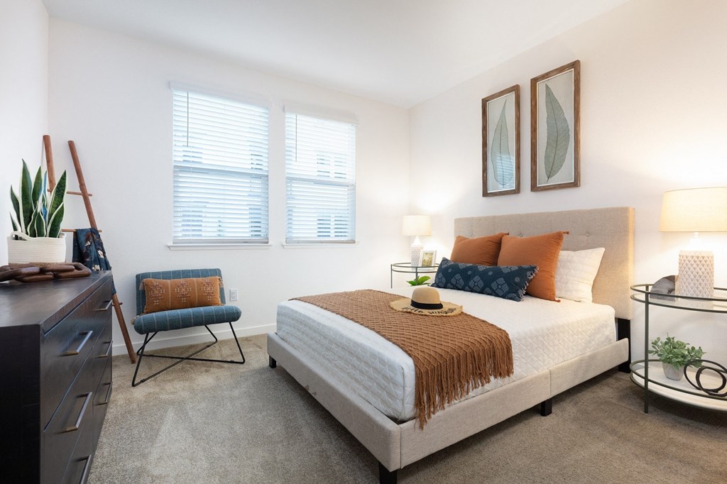 Palmia aged 55+ Luxury Apartments Fremont CA bedroom