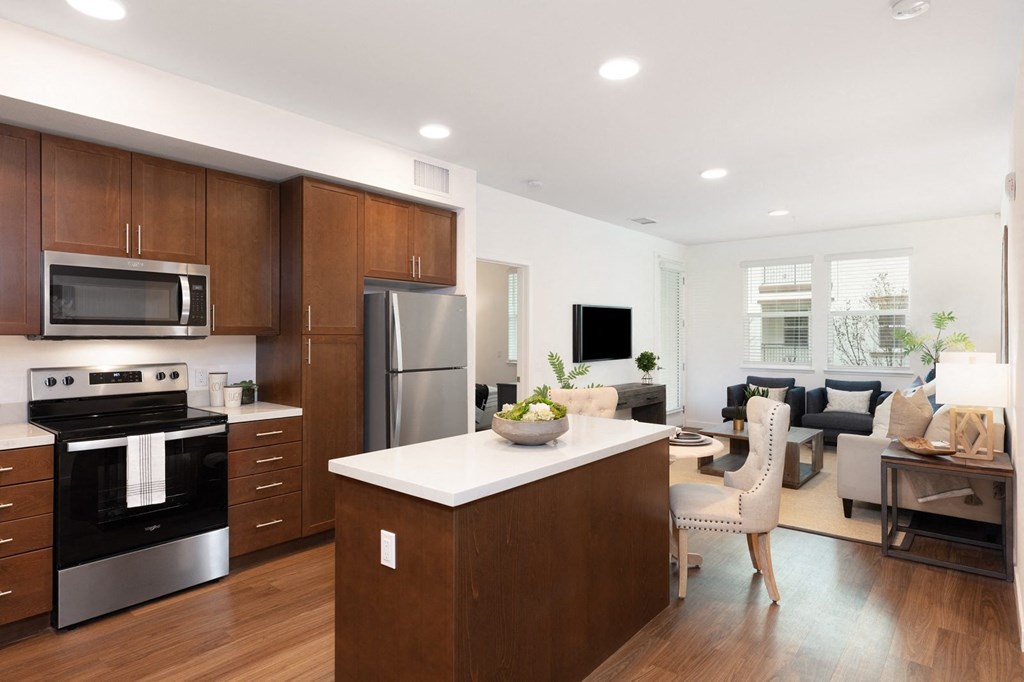 Palmia aged 55+ Luxury Apartments Fremont CA kitchen 4