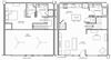Aliso Los Angeles, CA LW5 Floor Plan 1157 SF