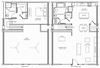 Aliso Los Angeles, CA LW8 Floor Plan 1414 SF