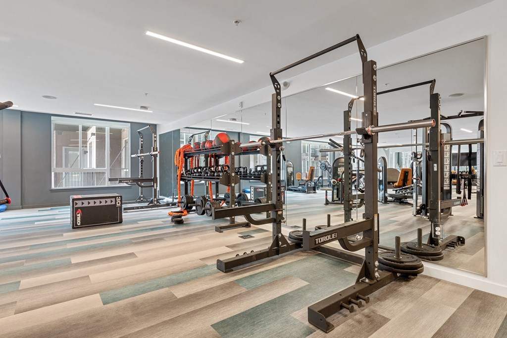 Legacy at Fitz Aurora CO Fitness center weights
