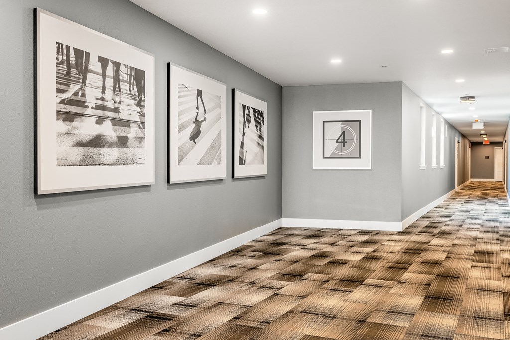 Legacy at Hayward Hayward CA hall way