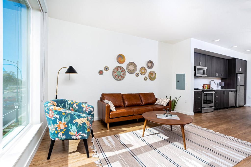 Legacy at Hayward Hayward CA  living room angle