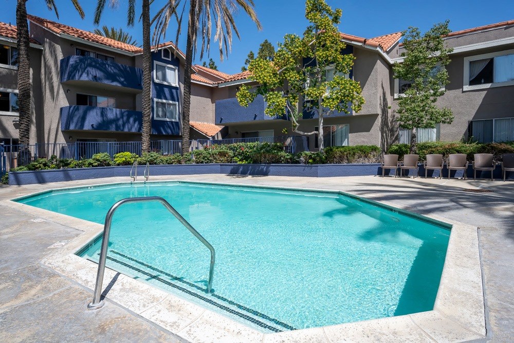 San Tropez Santa Ana, CA Pool Area