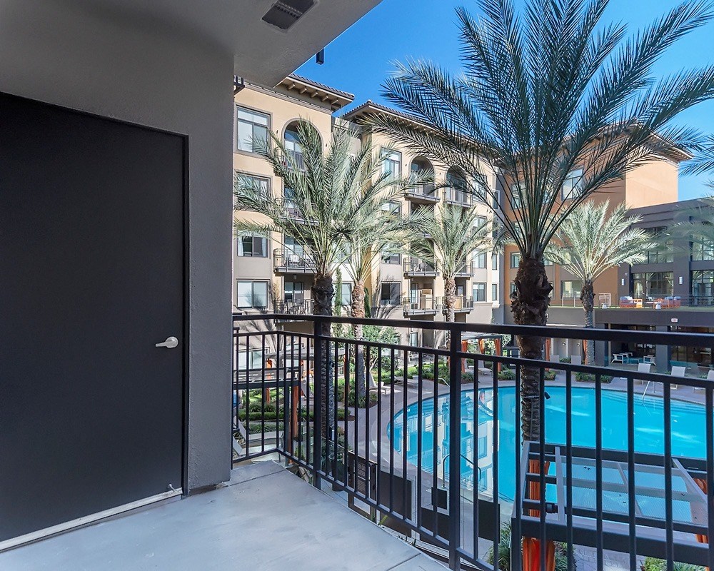 The Colony at The Lakes One Bedroom Model Balcony