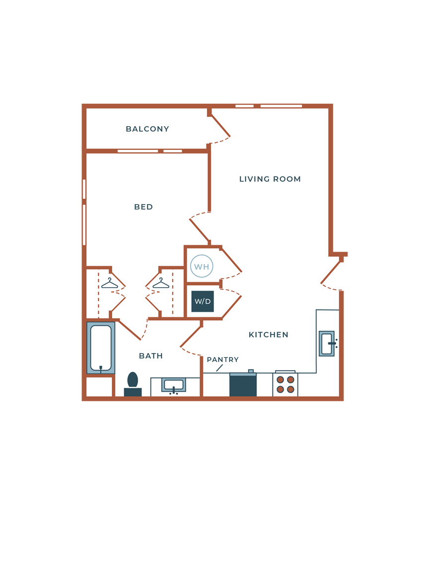 Legacy at Fitz A00B One Bedroom Legacy at Fitz A00B One Bedroom