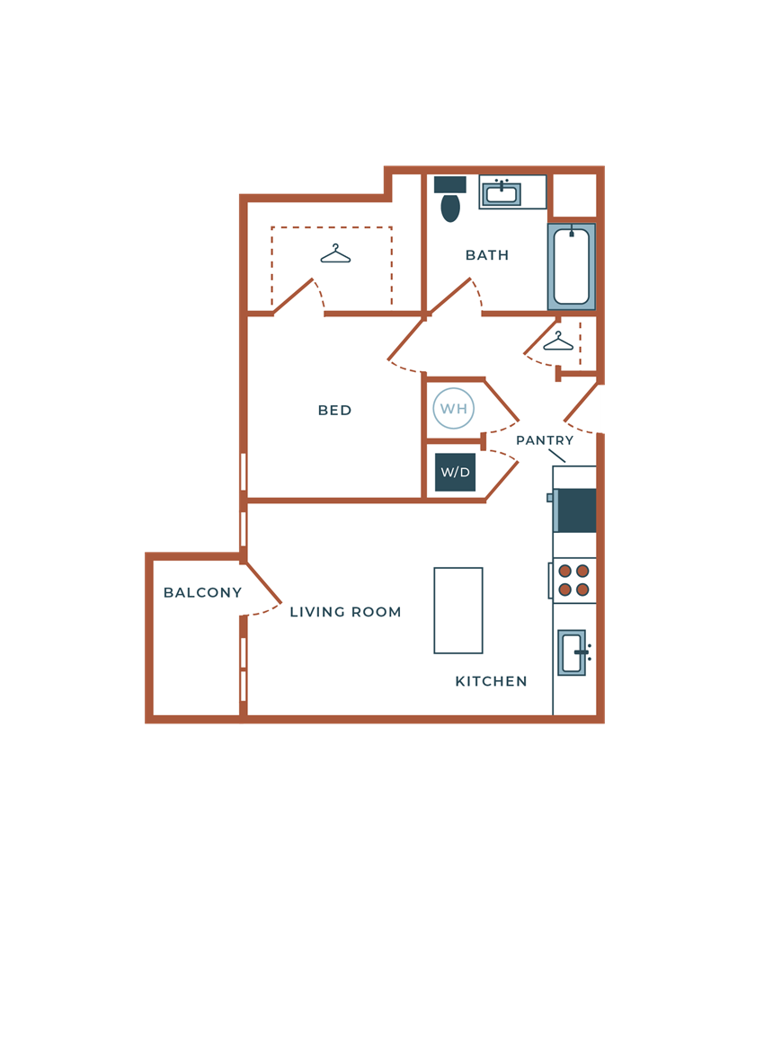Legacy at Fitz A01A One Bedroom Legacy at Fitz A01A One Bedroom
