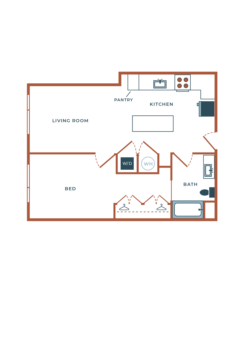 Legacy at Fitz A06B One Bedroom Legacy at Fitz A06B One Bedroom