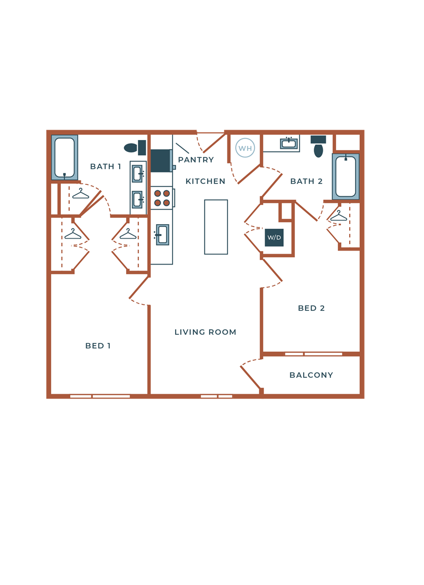 Legacy at Fitz B02A Two Bedroom Legacy at Fitz B02A Two Bedroom