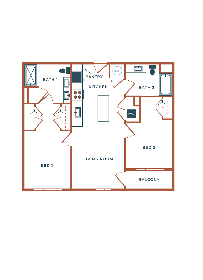 Legacy at Fitz B02B Two Bedroom Legacy at Fitz B02B Two Bedroom