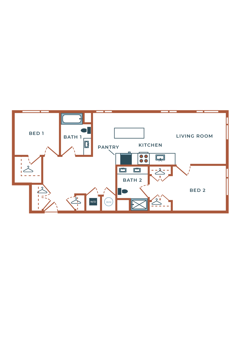 Legacy at Fitz B06B.1 Two Bedroom Legacy at Fitz B06B.1 Two Bedroom
