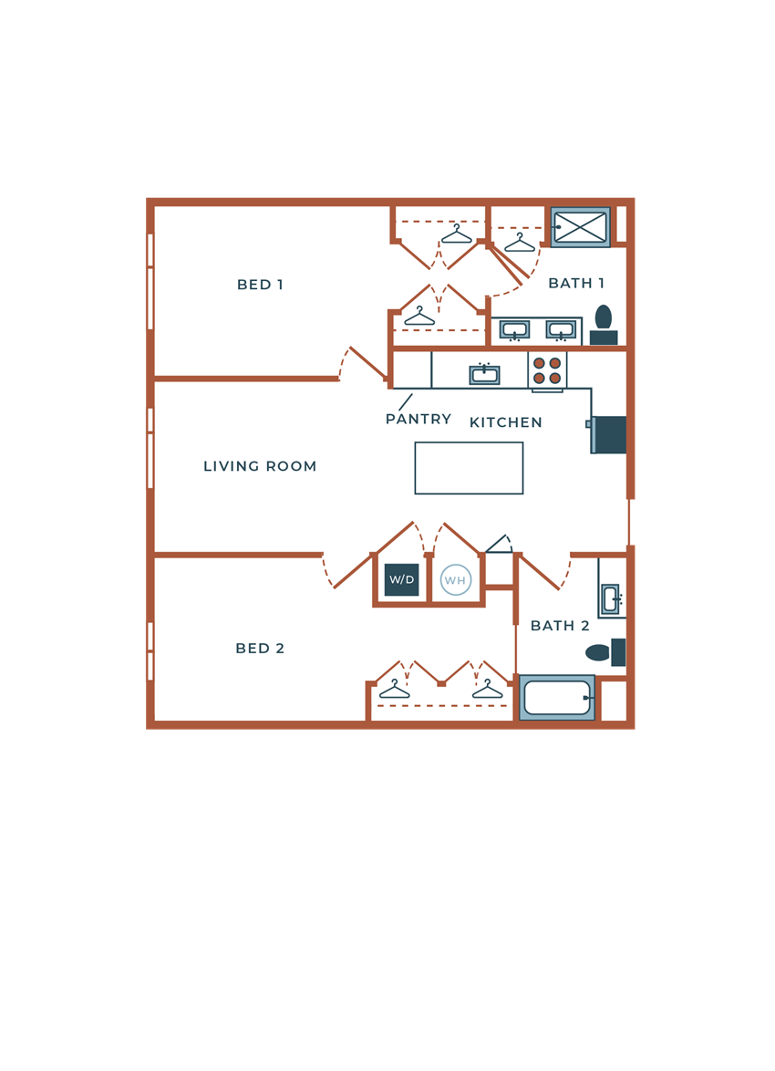Legacy at Fitz B07B Two Bedroom Legacy at Fitz B07B Two Bedroom