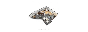 7950 West Sunset Melrose Floor Plan